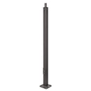 20 Foot Steel 4" Square Light Pole, Bronze