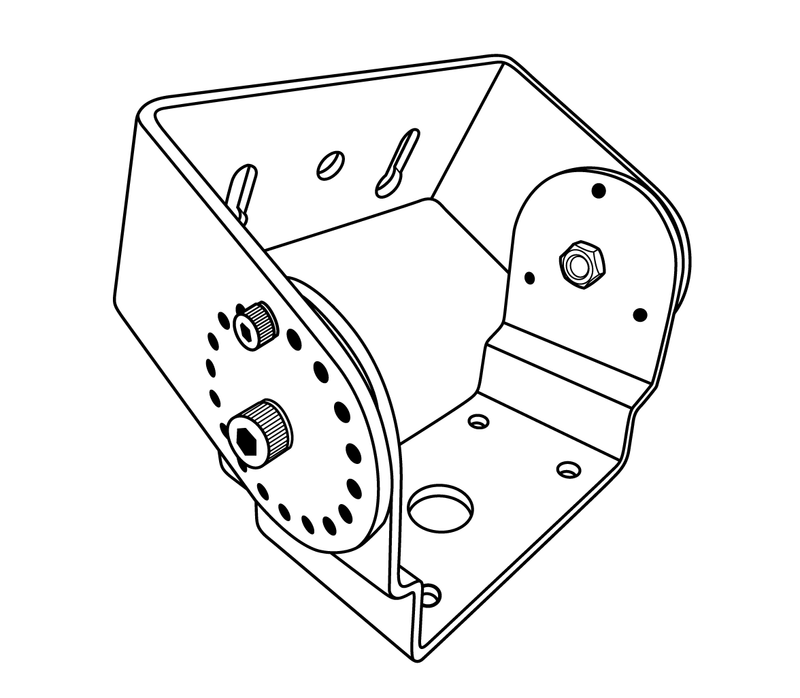 Trunnion Mount for Hyper Series Area Lights