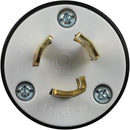 NEMA L7-15 15 Amp 277 Volt, 2 Pole 3 Wire Industrial Grade Locking Male Plug