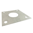 Screw Positioning Plate For 25ft or shorter Steel Square Light Poles.