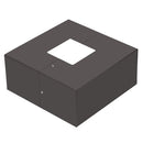 Square Base Cover for 4" square pole, Bronze