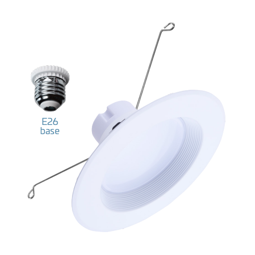 Downlight Kit 5/6 Inch - 15W - 1,250LM - 27/30/4000K - 80+ CRI - Dimmable
