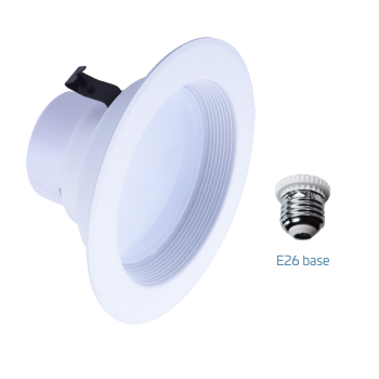 Downlight Kit 4 Inch - 13W - 1,000LM - 27/4000K - 80+ CRI - Dimmable