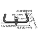 Bullhorn Bracket - Dual Heads 180° - Horizontal