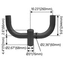 Bullhorn Bracket - Dual Heads 180°