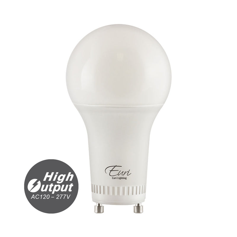 LED A19 Lamp High Output - 14W - 1,600LM - 27/30/40/5000K - GU24 Base