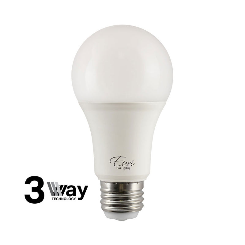 LED A19 Lamp - 14W - 120V - Adjustable Wattage - 27/30/40/5000K