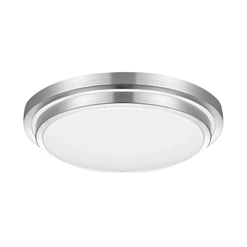 LED 16“ Ceiling Light - 25W - 2,200LM - 3000K - 120V - Silver