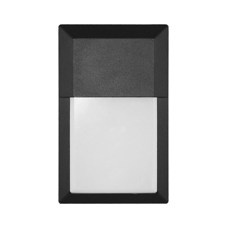 LED Mini Wall Pack - 12W - 1,000LM - 3000K - 120V - with Photocell Sensor