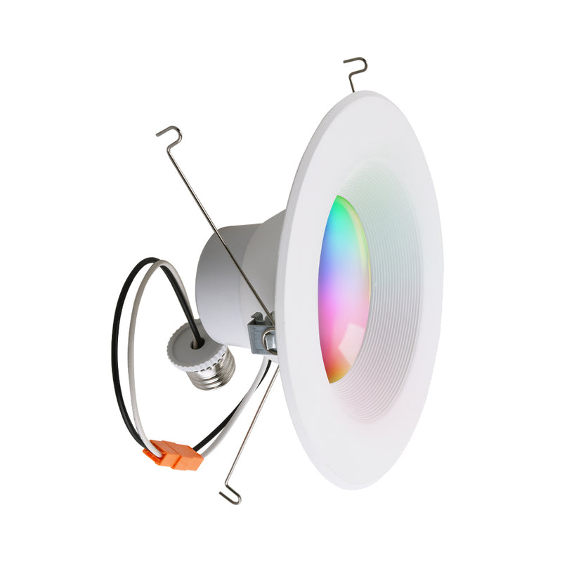 5/6 in. RGB and CCT Tunable Smart Wi-Fi Recessed Integrated LED Downlight