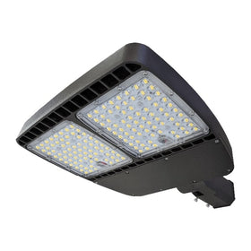 LED Parking Lot Light - 150 Watts - 24,300 LM - 5000K - Medium - Bronze