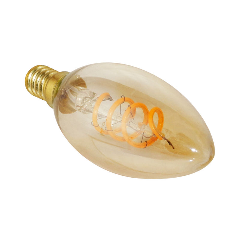 LED Filament B10 Lamps - 3W - 125LM - 120V - 2200K
