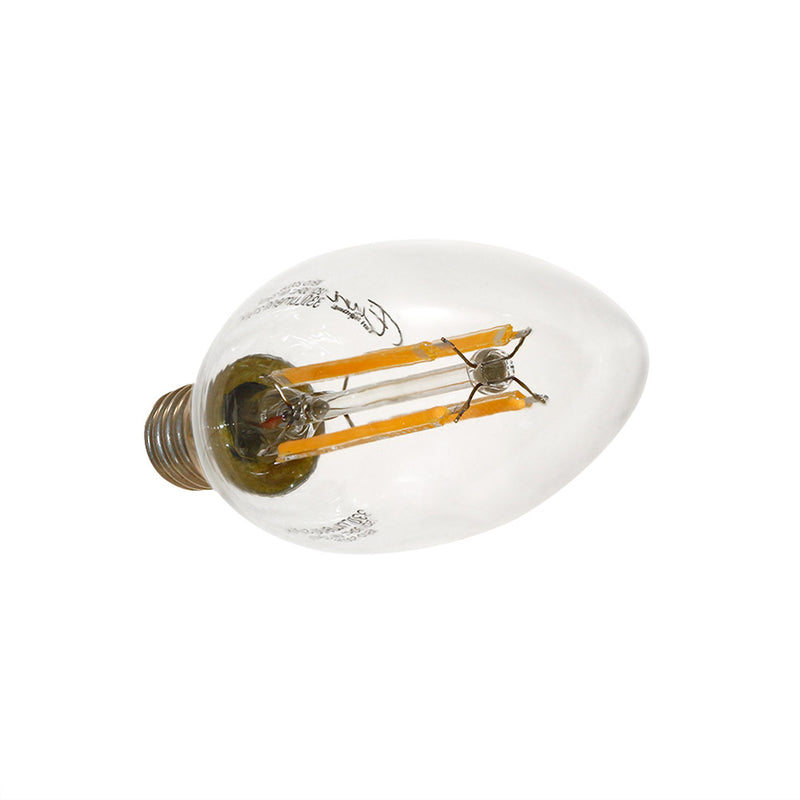 LED Filament B10 Lamps - 4.5W - 500LM - 120V - 2700K