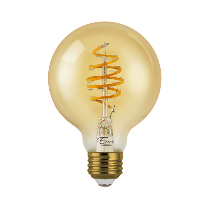 LED Filament G25 Lamps - 4.5W - 250LM - 120V - 2200K